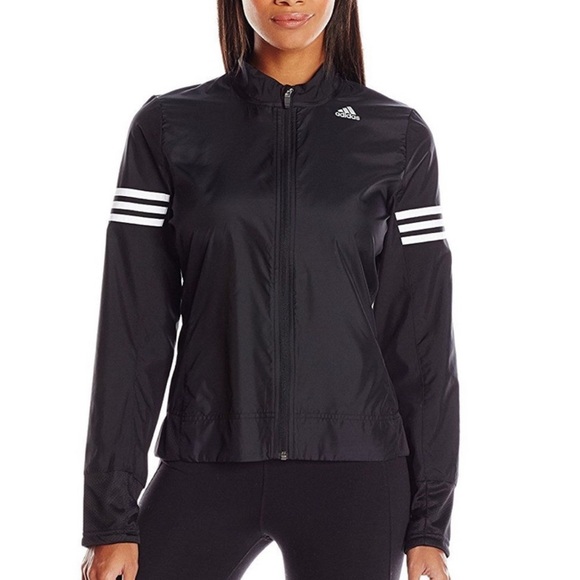 adidas Jackets & Blazers - Adidas Jacket Response Running Windbreaker Black M